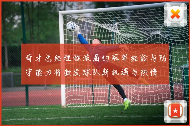 奇才总经理称浓眉的冠军经验与防守能力将激发球队新机遇与热情